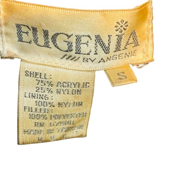 Eugenia By Angenie Womens Hooded Southwestern Coat Multicolor Jacket Acrylic Nyl - Picture 3 of 10